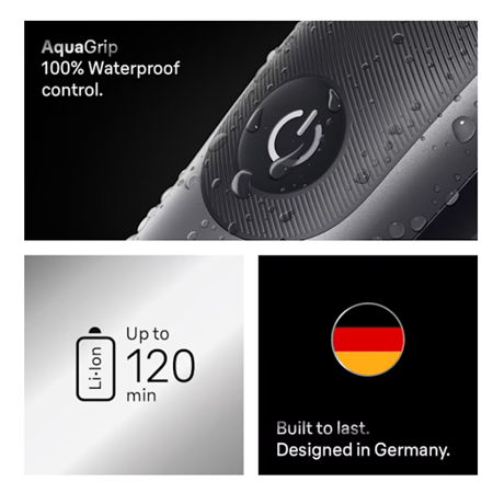 Braun 13in1 Grooming Kit | All-in-One Series 7 AIO7560 | Cordless | Number of length steps 14 | Black/Grey