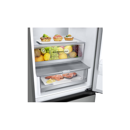 LG Refrigerator | GBV5240DPY | Energy efficiency class D | Free standing | Combi | Height 203 cm | No Frost system | Fridge net
