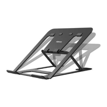 Fellowes Alumia Portable Laptop Stand | 15 " | Laptop Stand | Black