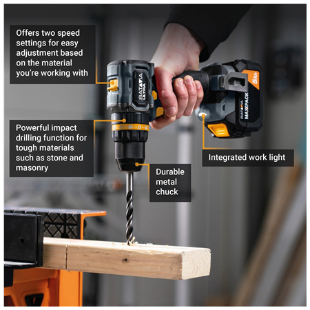 Batavia B.V. 18V Cordless Brushless Combi Drill 70 Nm, Without Battery and Charger