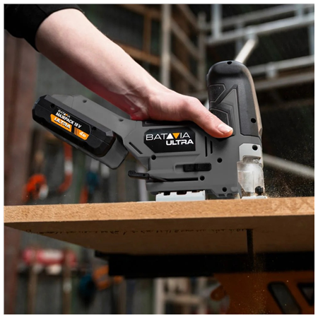 Batavia B.V. 18V Cordless Brushless Jigsaw, Without Battery and Charger