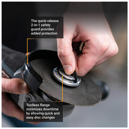 Batavia B.V. 18V Cordless Brushless Angle Grinder | 125 mm