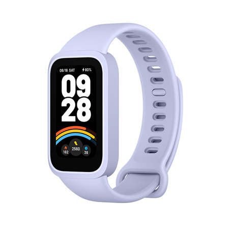 Xiaomi Smart Band 9 Active | TFT | Heart rate monitor | Waterproof | Bluetooth | Purple