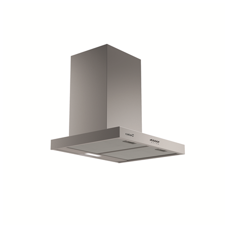 CATA Hood | S PLUS 6010 X | Wall mounted | Energy efficiency class C | Width 60 cm | 637 m³/h | Mechanical | LED | Inox