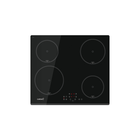 CATA Hob | IB 6324E2 BK | Induction | Number of burners/cooking zones 4 | Touch | Timer | Black