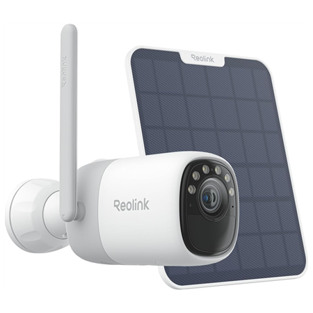 Reolink Wireless Pan & Tilt Long Lasting Solar/Battery Camera with Spotlights | Altas Series B630 with Solar Panel | Bullet | 4