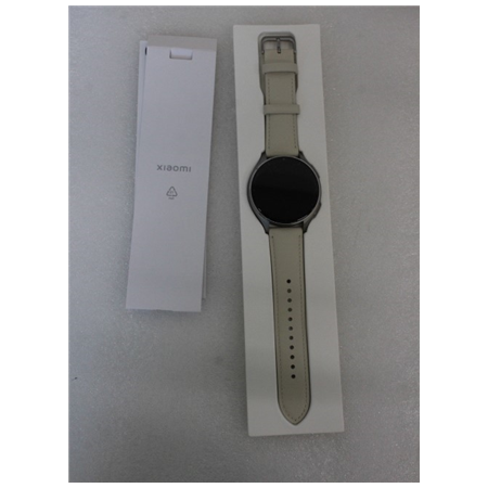 SALE OUT. Xiaomi Watch 2 Titan Gray Case With White Leather Strap | SALE OUT. Xiaomi Watch 2 Titan | Smart watch | GPS (satellit