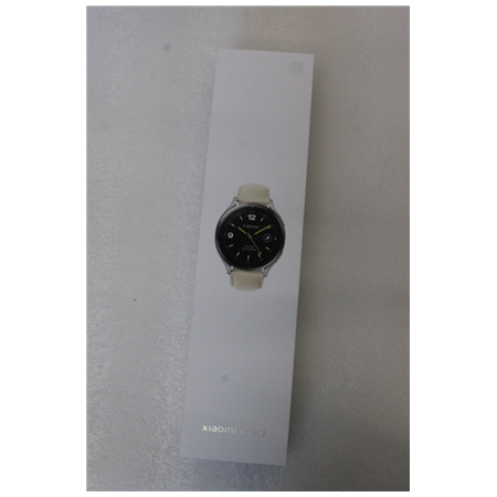 SALE OUT. Xiaomi Watch 2 Titan Gray Case With White Leather Strap | SALE OUT. Xiaomi Watch 2 Titan | Smart watch | GPS (satellit
