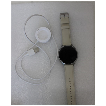 SALE OUT. Xiaomi Watch 2 Titan Gray Case With White Leather Strap | SALE OUT. Xiaomi Watch 2 Titan | Smart watch | GPS (satellit
