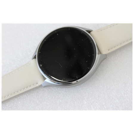 SALE OUT. Xiaomi Watch 2 Titan Gray Case With White Leather Strap | SALE OUT. Xiaomi Watch 2 Titan | Smart watch | GPS (satellit