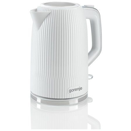 Gorenje Kettle | K17DPW | Electric | 2200 W | 1.7 L | Stainless steel | 360° rotational base | White