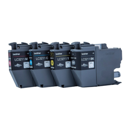 Brother Cartridge Value Pack | LC3211VAL | Ink cartridge | Black, yellow, cyan, magenta