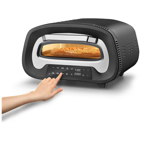 Caso Pizza Oven | PizzaChef 430° | 2200 W | Black/Silver