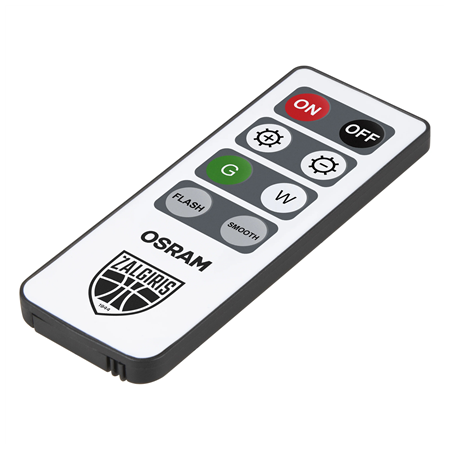 Osram Žalgiris Edition E27 1055lm LED Lamp with Remote | E27 | 9.5 W | 2700K warm white, green