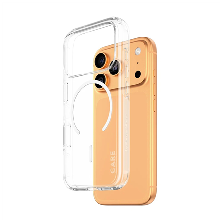 PanzerGlass Flagship Case | Back cover | Apple | iPhone 17 Pro | Recycled plastic | Transparent | Urban Explorer w. White MagSaf