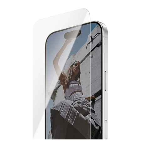 PanzerGlass Screen protector | Apple | iPhone 16 Pro/iPhone 17 | Transparent | Ultra-Wide Fit w. EasyAligner