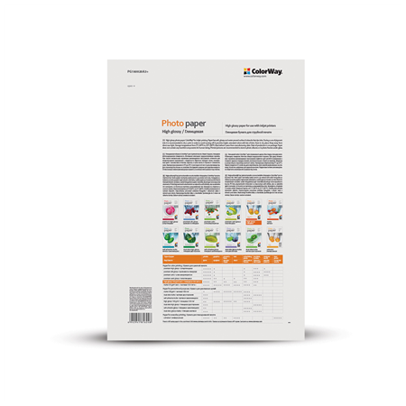 ColorWay Photo Paper, 20 sheets | 180 g/m² | A3+ | High Glossy