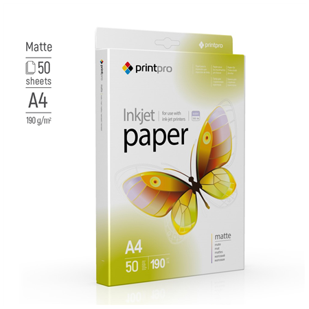 ColorWay Photo Paper, 50 sheets | Matte | 190 g/m² | A4