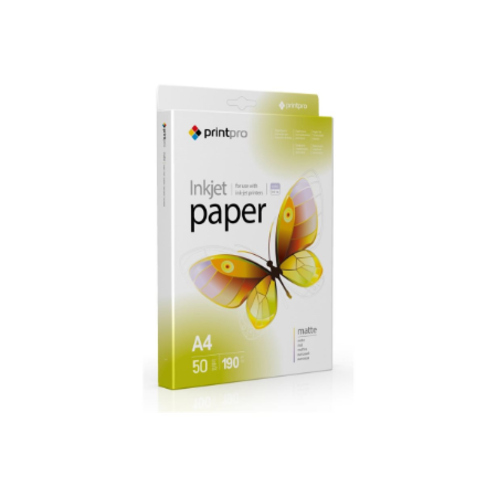 ColorWay Photo Paper, 50 sheets | Matte | 190 g/m² | A4