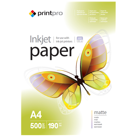 ColorWay PrintPro Photo Paper, 500 sheets | 190 g/m² | A4 | Matte