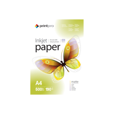 ColorWay PrintPro Photo Paper, 500 sheets | 190 g/m² | A4 | Matte