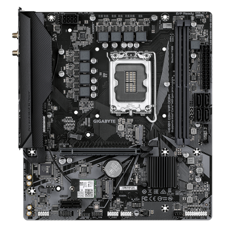 Gigabyte H610M D3H WIFI DDR4 | Processor family Intel | Processor socket LGA1700 | Supported hard disk drive interfaces SATA, M.