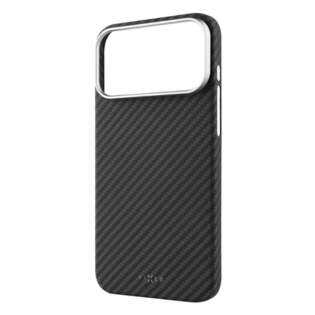Fixed MagVelar | Back cover | Apple | iPhone 17 Pro Max | Aramid fibers | Black
