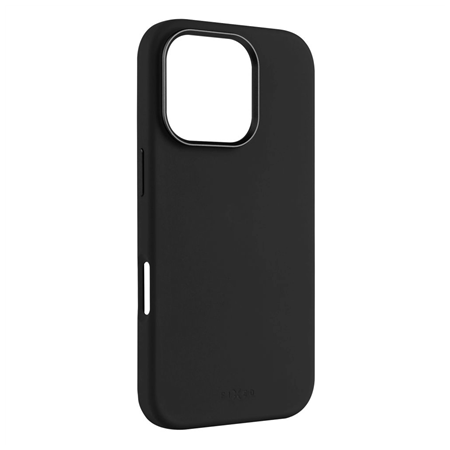 Fixed Back cover | Apple | iPhone 17 Pro | Liquid silicon | Black | MagFlow