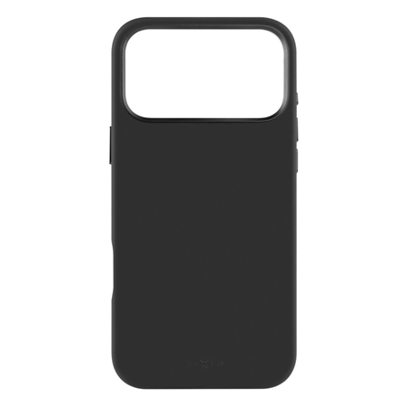 Fixed Back cover | Apple | iPhone 17 Pro Max | Liquid silicon | Black | MagFlow