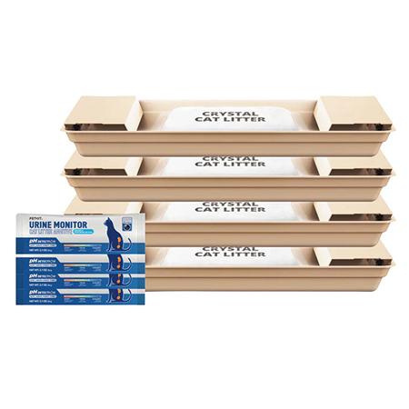 PETKIT Crystal PH Litter for Purobot Crystal Duo, 4 bags