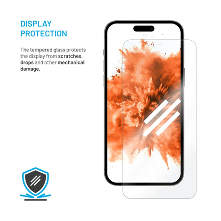 Fixed Screen protector | Apple | iPhone Air | Tempered Glass | Transparent | 2.5D