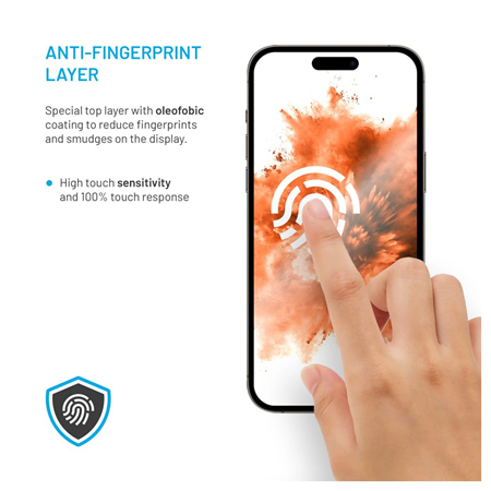 Fixed Screen protector | Apple | iPhone Air | Tempered Glass | Transparent | 2.5D