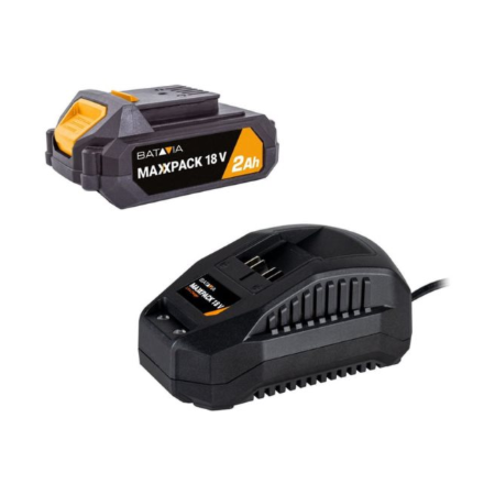 Batavia B.V. | 18V Starter Set Including 2.0Ah Battery + 2.4A Charger