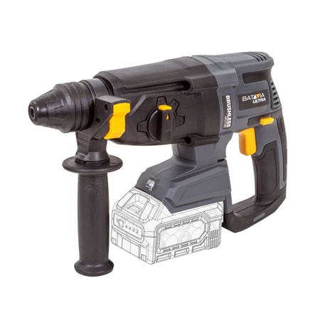 Batavia B.V. 18V Cordless Brushless Rotary Hammer SDS+, Without Battery and Charger in BMC