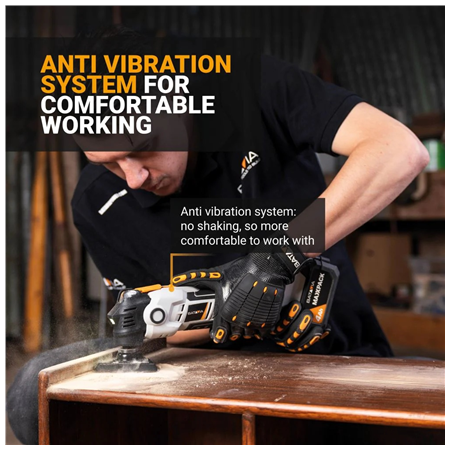 Batavia B.V. | 18V Cordless Anti-Vibration Multitool - Without Battery and Charger