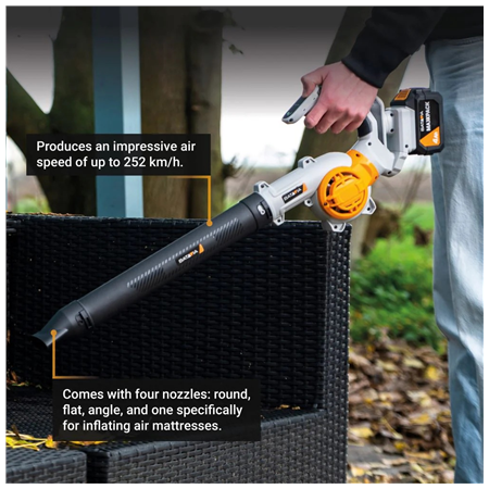 Batavia B.V. | 18V Leaf Blower - Without Battery and Charger