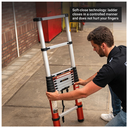 Batavia B.V. | Giraffe AIR Telescopic Ladder 2.93 m