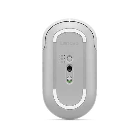 Lenovo 700 Multi-Device Wireless Silent Mouse | Wireless | 2.4G, Bluetooth 5.3 | Seashell