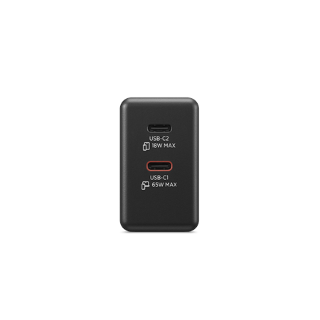 Lenovo Dual USB-C 65W GaN Charger | USB-C | 65 W | Charger
