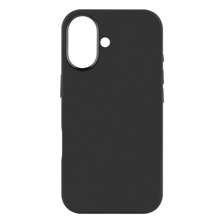 Fixed Back cover | Apple | iPhone 17 | Liquid silicon | Black | MagFlow