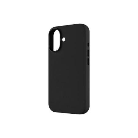 Fixed Back cover | Apple | iPhone 17 | Liquid silicon | Black | MagFlow