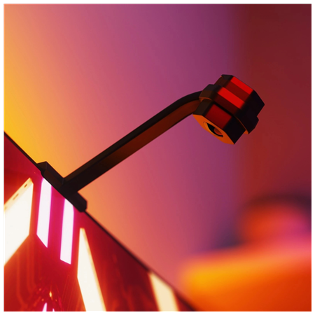 Nanoleaf 4D V2 TV Screen Mirror + Light Strips Kit (for TV & Monitor up to 65'') | 24 W | Multicolor RGB