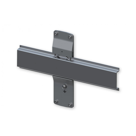 Teltonika Rear DIN Rail Panel, 115 x 32.2 x 5.8 mm, Aluminium | PR5MEC24