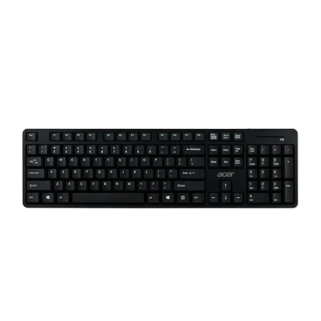 Acer Keyboard and Mouse AAK410 (Retail Pack) | Keyboard and Mouse Set | Wireless | US | Black