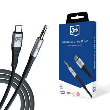 3mk AUX USB-C - Jack 3.5 mm