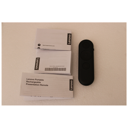 SALE OUT. Lenovo Portable Rechargeable Presentation Remote | DEMO | Black