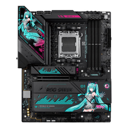 ASUS ROG STRIX X870E-H GAMING WIFI7 HATSUNE MIKU REDAKCIJA