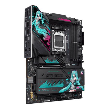 ASUS ROG STRIX X870E-H GAMING WIFI7 HATSUNE MIKU REDAKCIJA