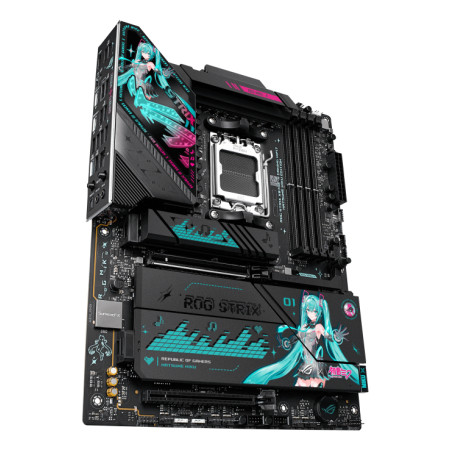 ASUS ROG STRIX X870E-H GAMING WIFI7 HATSUNE MIKU REDAKCIJA