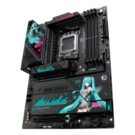 ASUS ROG STRIX X870E-H GAMING WIFI7 HATSUNE MIKU REDAKCIJA